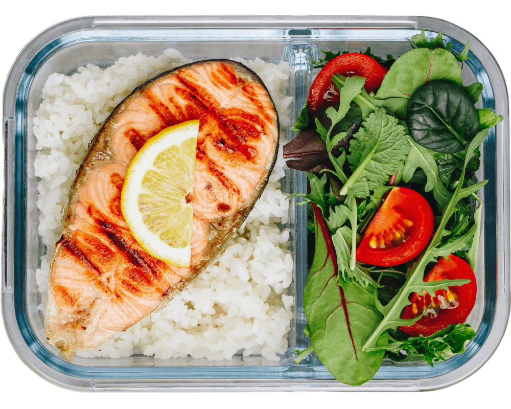 Dieta wege z rybami